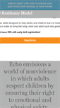 Mobile Screenshot of echoparenting.org